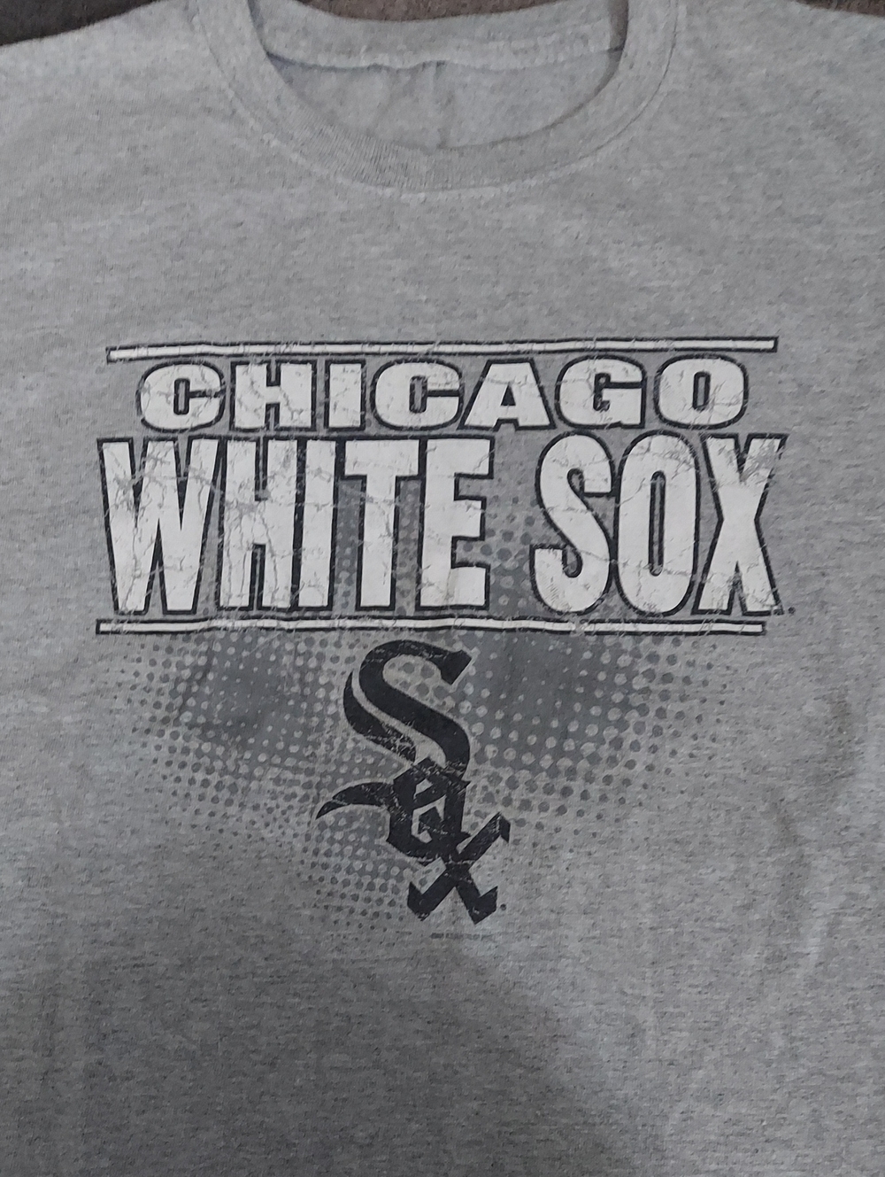 Chicago White Sox Gray Graphic Tee - Boys Medium 8-10
